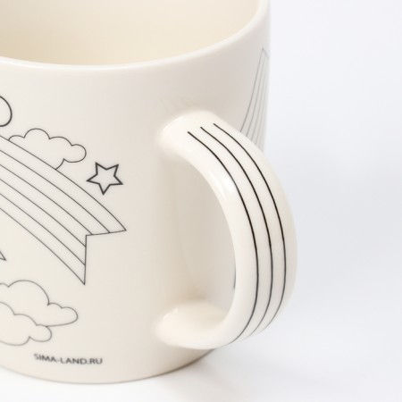 Set of mug for coloring “Happy Victory Day!”, 300 ml-6