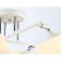 Suspended chandelier Ambrella Light, Modern, TR303088, 6HE27, white color, chrome