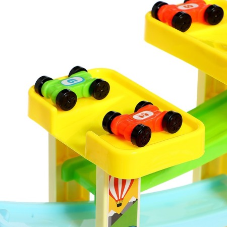 The development of the development "Race on the slope", included 8 cars-2