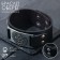 Bracelet-reinforcing "Comfas Viking", black color with black silver, 23 cm