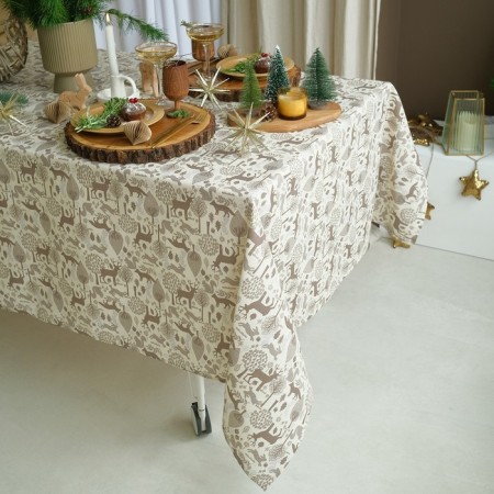 Baby New Year's share Forest Dwellers 149x250 cm, 100% cotton, mobbled 164 g/m2-1