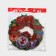 Decorative luminous jewelry (suspension) "New Year's Wreath" 32x31 cm