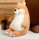Soft toy "Dog", 55 cm, orange color