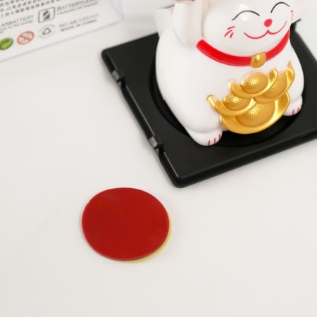 Plastic Plastic "White Mani-Neko with Micks of Yamba" 5x5x6 cm-10