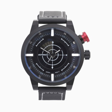 Men's wristwall -quartz clock, model 1225a11l1