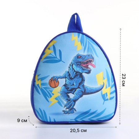 Children's backpack on the zipper "chosen", the color is blue-1