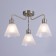 Chandelier "Patricia" 3x40W E27 white, gold 56x56x35cm