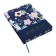 Notebook Gift 112l, Line, with a Fleet, a cut with a pattern of the cover, flowers (17.7x13.5cm) 1