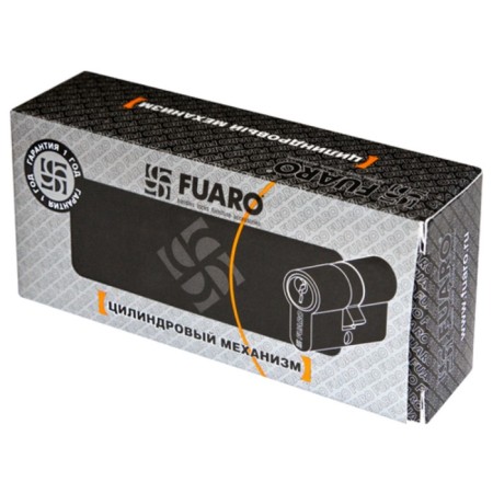 The cylinder mechanism Fuaro 100 Za 60 (25x10x25) CP, 5 keys, color chromium-2