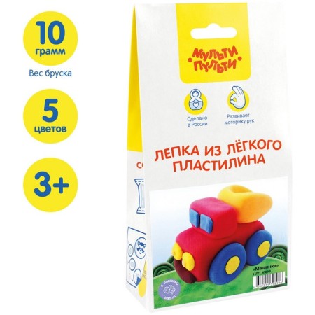 Set for modeling from light plasticine "Machine"