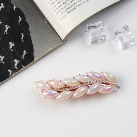 Halfish hair clip "Vassa" Tenderness of the branch, 9 cm
