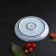 Porcelain dining porcelain Magistro Garland, D = 22 cm, blue color