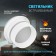 Lamp Built -in era DK 93, IP20, 12W, 71x60 mm, white color