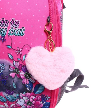 School backpack 38 x 30 x 16 cm, ergonomic back, Stavia my cat-9