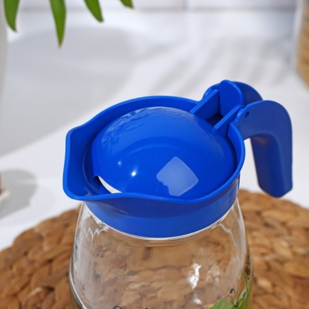 A jug with a lid "Berry Fresh", glass, 1.5 l, with a lid-3