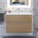 Uperwood Barsa shell, 70 cm, rectangular, white