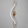 Lamp "bend" LED 16W 3000k gold 26x11x82 cm