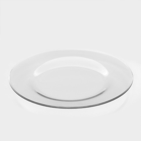 Glass plate Invitation, d = 26 cm, the color is transparent-1
