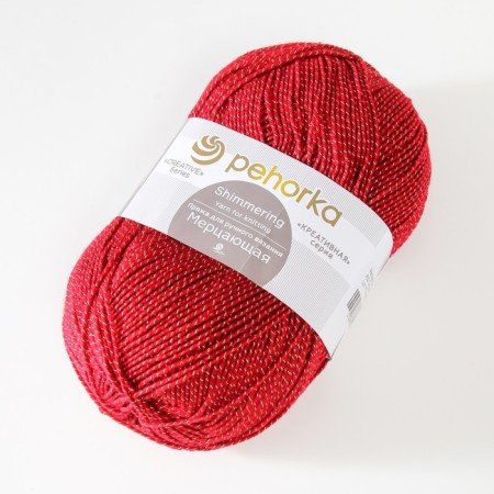 The yarn "flickering" 96% acrylic high-volume, 4% metabolit 430m/100g (432-georgin)-1