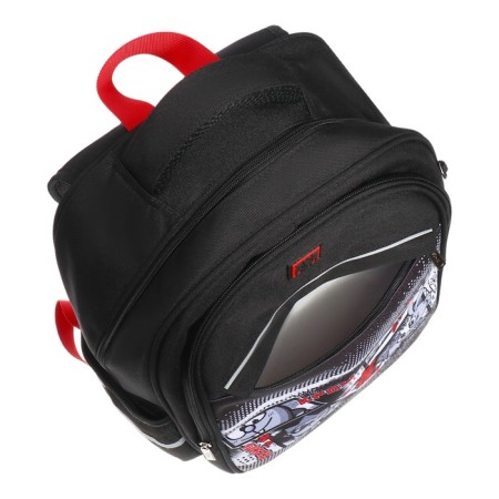 Youth backpack 38 x 29 x 14.5 cm, Hatber Ergonomic Light "Smeshariki" NRK_15152-7