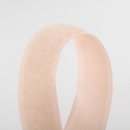 Velcro, 20 mm × 25 ± 1 m, beige color-6