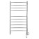 Domoterm electric heated towel rail "Medea" P10, 500x1000 mm, right, chrome