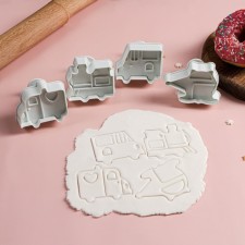 A set of plunger of confectionery shares 