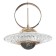 Light Bayerlux "Lienn" 81W Ledzoloto 60x19x19cm