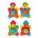 The rattle "Turtle", with a squeak, color mix, crush me