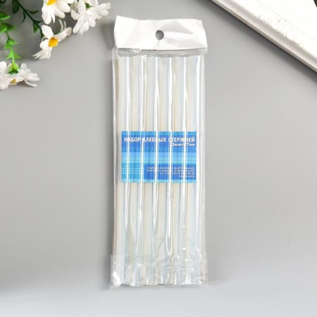 Glue for adhesive pistol in the rods transparent d = 1.1 cm set 6 pcs-3