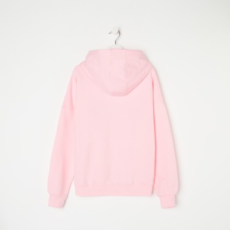 Sweatshirt for the girl is beginning, pink/panda, height 122 cm-2
