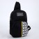 Shoulder bag, nazamok, black color