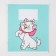 Notebook in a ruler of 12 sheets, 5 types of mix, cover coated cardboard, cats aristocrats