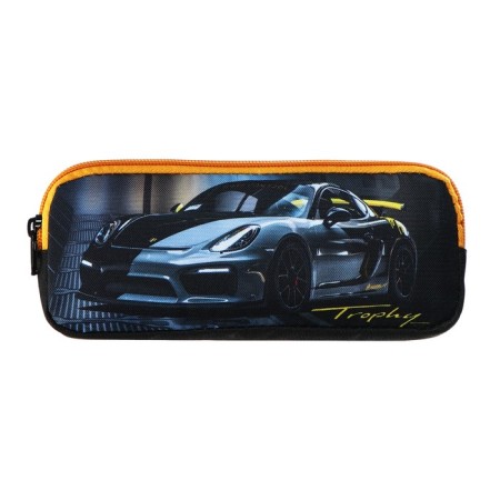 Penal soft, 2 compartments, voluminous, 90 x 220 x 40 mm, Stavia "Rally" Gray 86217
