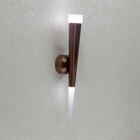 Sconces Citilux "Vegas" CL227313, 7x44 cm, 1x7W, LED, brown color-4