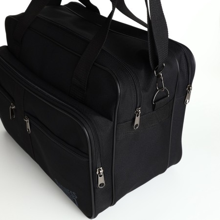 Male bag, luris, black color-3