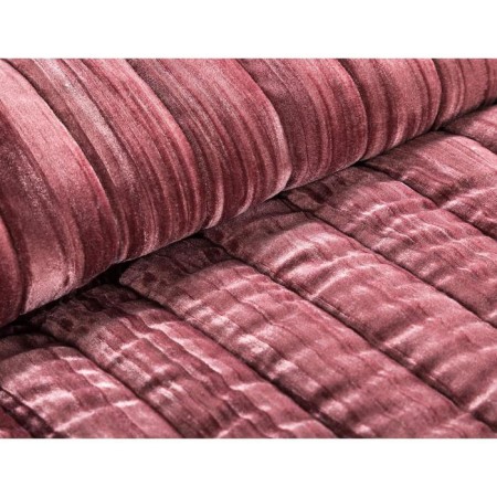 The set with the "Theon" bedspread, size is 240x260 cm, 50x70 cm - 2 pcs, color ash rose-2