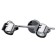 Algol Chase "2x50W GU10 Chrome 9x30x20cm