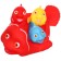 A set of rubber toys for the bathtub "soap: fish", 4 pcs, crush me
