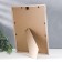 Photo frame plastic "Palette" 21x30 cm, silver, with a leg