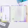 Busman from holographic PVC, 20 holders, 8x1x10.5 cm