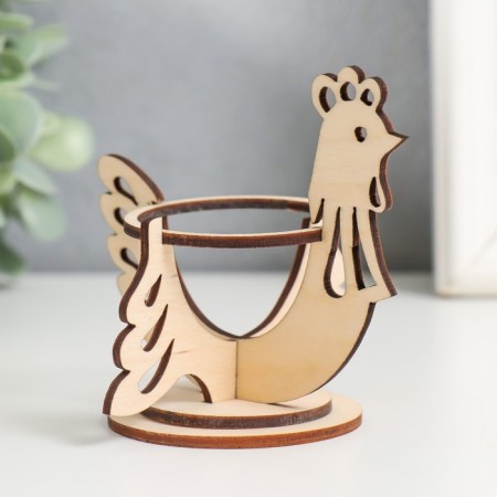 Easter stand "Chicken" 9.5x8.5x8.3 cm (set of 5 parts)-2