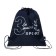 A bag for shoes 420 x 340 mm, Calligrata Sport 3, (soft polyester, density 210d), dark - blue mix