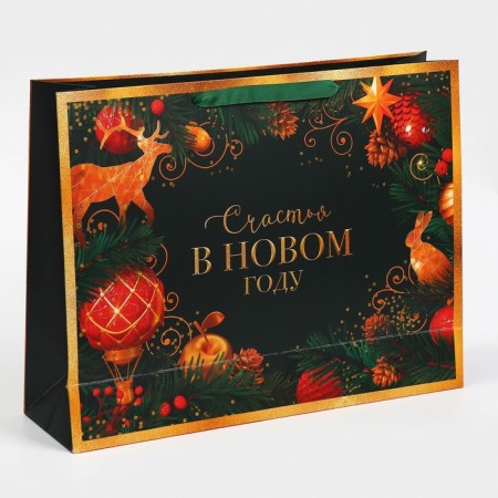 Laminated horizontal "Miracle" package, l 40 x 31 x 11.5 cm, new year-3