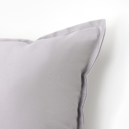 Ethel pillow, 45x45+1 cm, light gray, 100% cotton-1