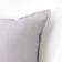 Ethel pillow, 45x45+1 cm, light gray, 100% cotton
