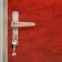 A set of doors upholstery 110 × 205 cm: claim, foam 5 mm, nails, string, terracott, "roll"