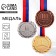 Prize medal 037 diam 4 cm. 2 place. Color ser. With a ribbon