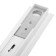 Single-phase track 2tra tire, TR-14W, 2M, built-in, white