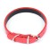 The collar of rivet with 2 rows of rivets, 33 x 1.2 cm, Osh 23-29, red